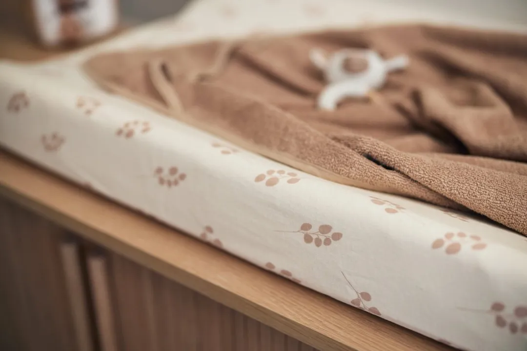Jollein Aankleedkussenhoes Jersey 50x70cm Twig Wild Rose