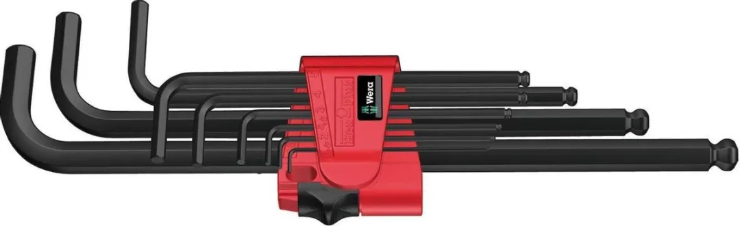 Wera 05073596001 Hex-Plus Inbussleutelset 9-delig - 1,5-10mm