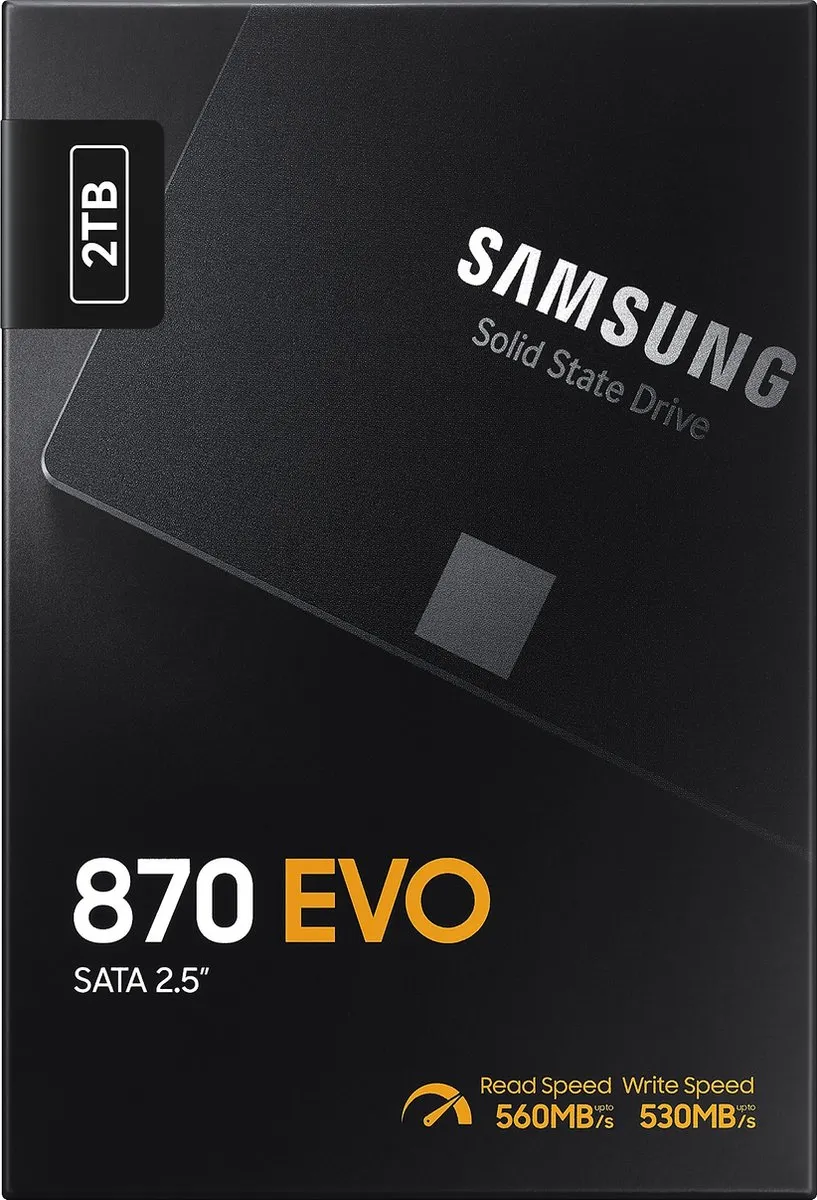 Samsung 870 EVO MZ-77E2T0B/EU SSD 2TB