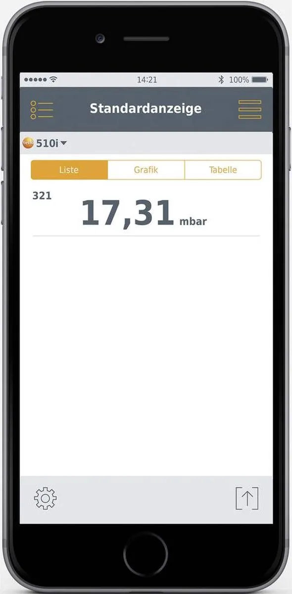 Testo 510i Smart Probes Gasdrukmeter