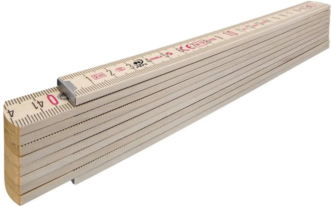 Stabila 14348 Duimstok 2m - Hout