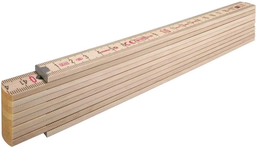 Stabila 14348 Duimstok 2m - Hout