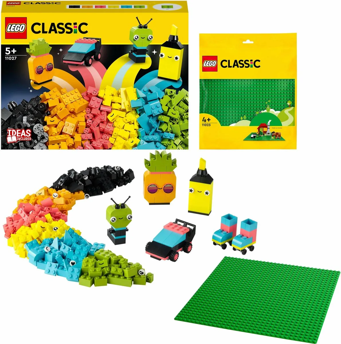 LEGO Classic 2-in-1 Bundle Pack 66745 - 334 Stukken - Meerkleurig