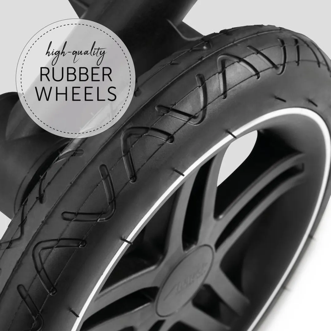 Hauck Atlantic Twin - Tweeling kinderwagen - Compact opvouwbaar - Melange Grey