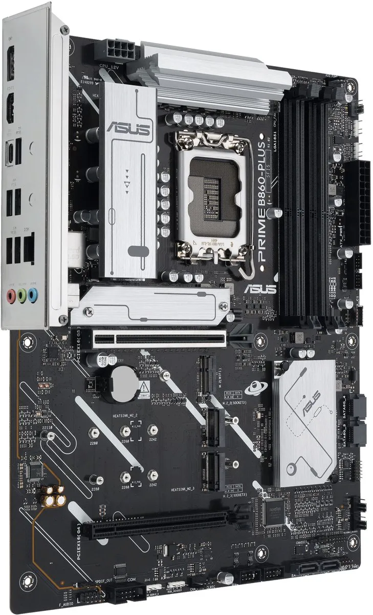 ASUS PRIME B860-PLUS-CSM Moederbord - ATX - Intel B860 - LGA 1851