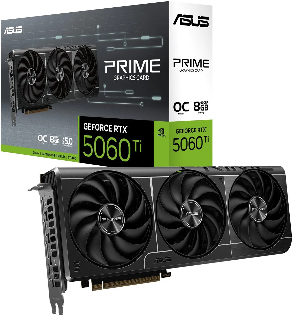 ASUS PRIME RTX 5060 Ti OC 8GB - 550W