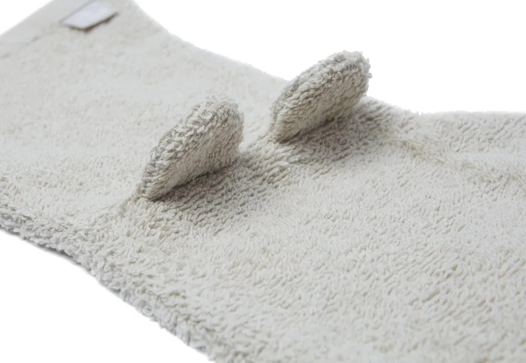 Jollein Baby Washandje Badstof Ears Nougat - 1 Stuk