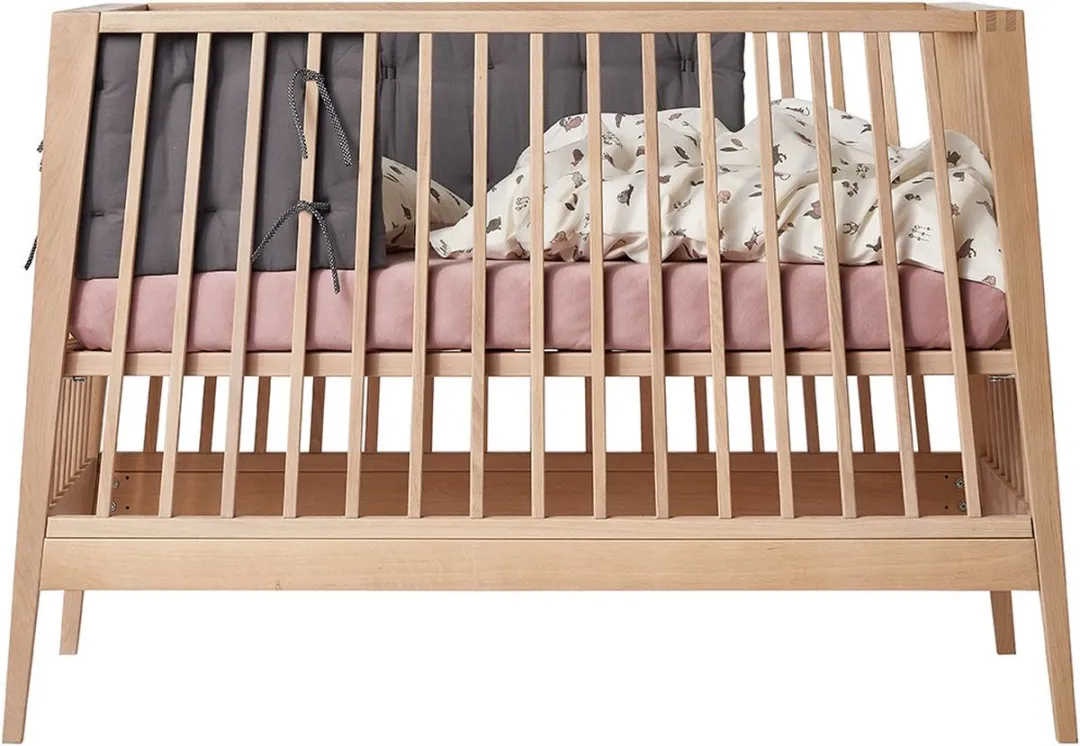 Leander Linea Babybed - Oak