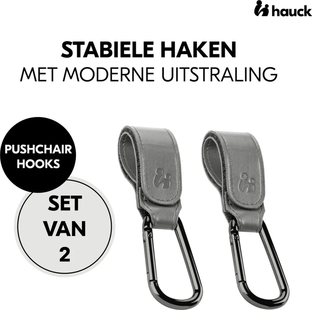 Hauck Pushchair Hooks - Kinderwagenaccessoires - Grijs