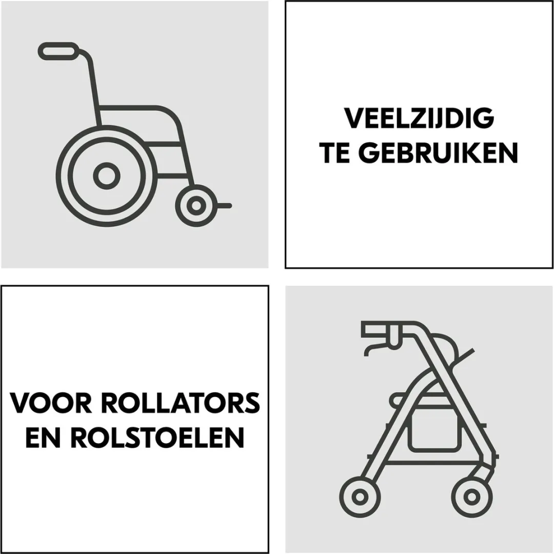 Hauck Pushchair Hooks - Kinderwagenaccessoires - Grijs