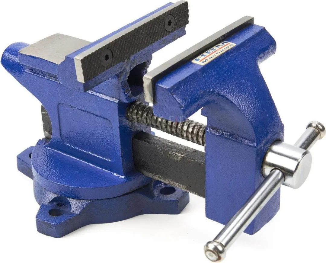 HBM 115mm Bankschroef met Pijpklem
