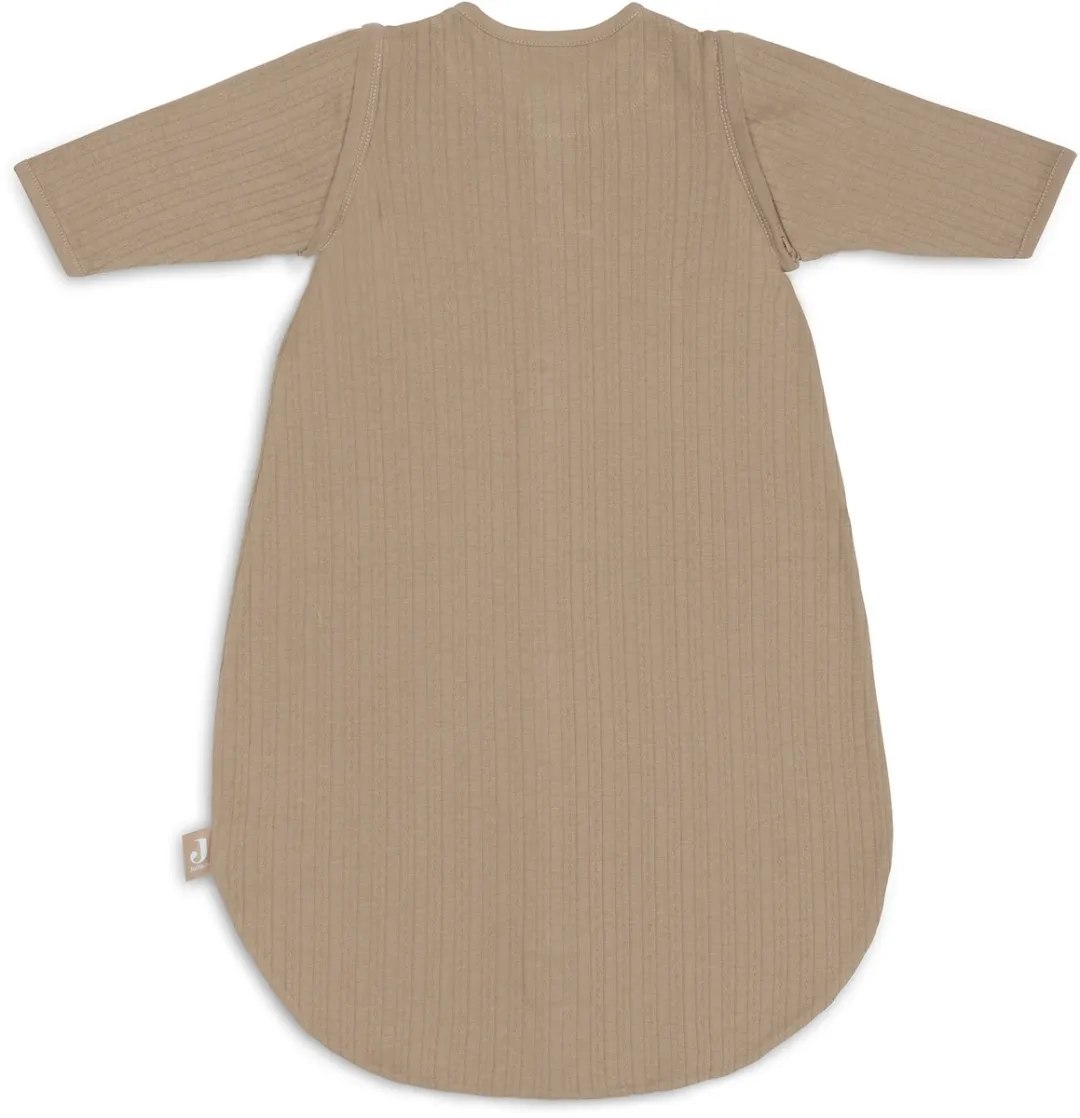 Jollein Baby Slaapzak Zomer Afritsbare Mouw 90cm - Ajour Biscuit
