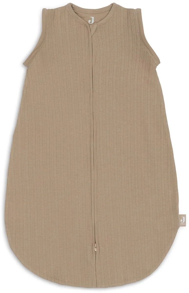 Jollein Baby Slaapzak Zomer Afritsbare Mouw 90cm - Ajour Biscuit