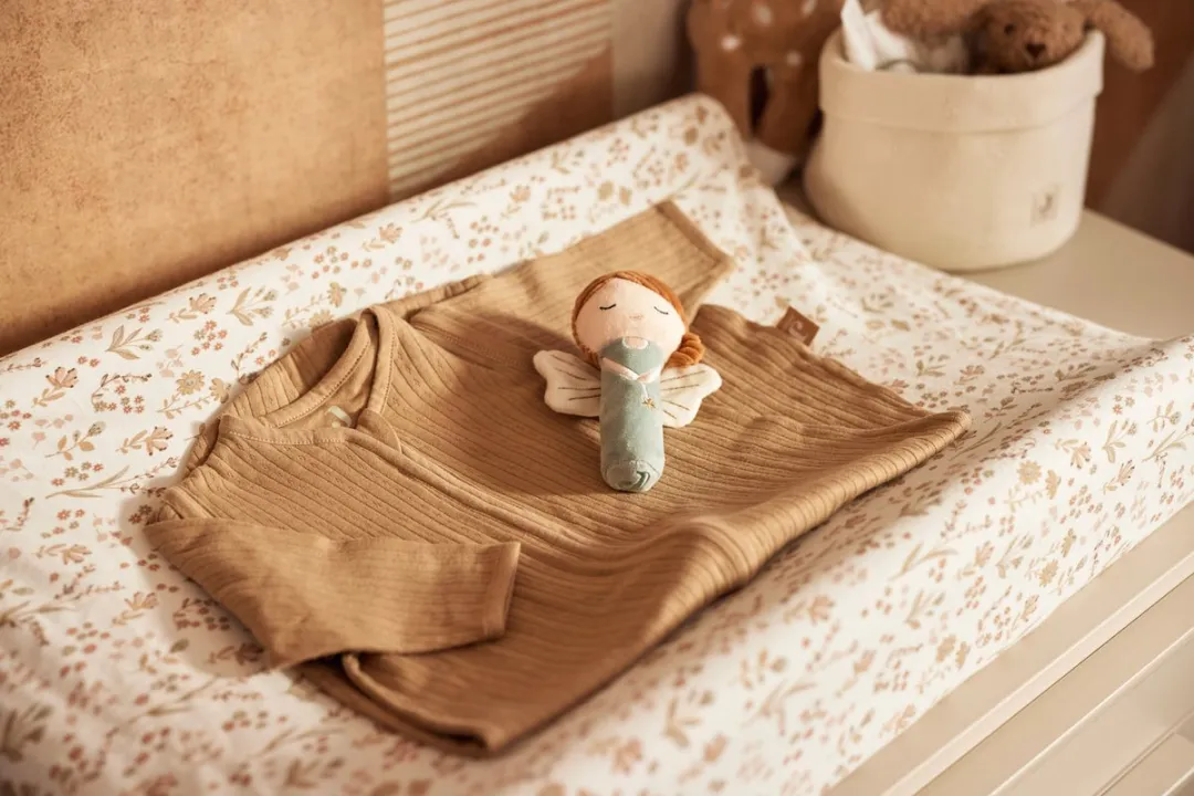 Jollein Baby Slaapzak Zomer Afritsbare Mouw 90cm - Ajour Biscuit - afbeelding 6 van 6