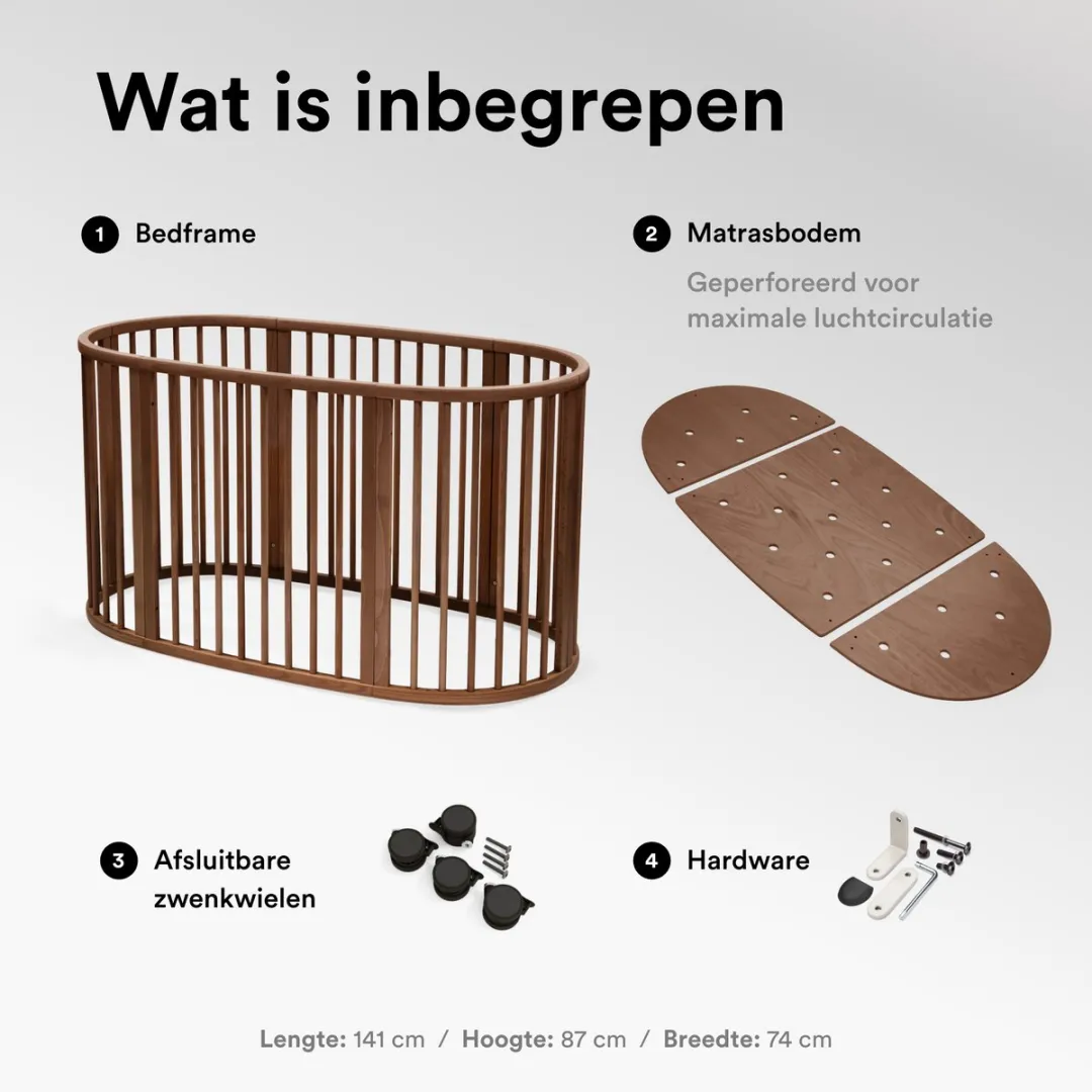 Stokke Sleepi Bed V3 - Warm bruin