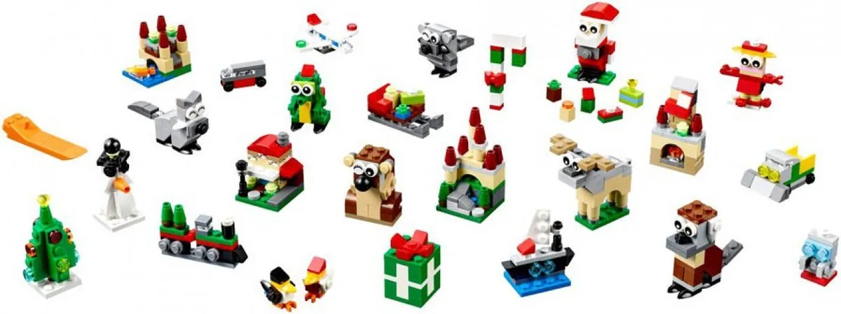 LEGO Kerstbouwset 40222 - 250 Stukken - Multicolor