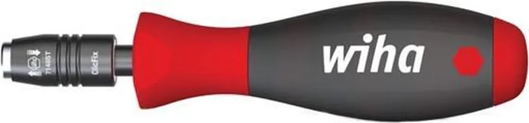 Wiha SoftFinish Schroevendraaier 38mm CentroFix Bithouder 1/4" - Mechanisch Vergrendelbaar