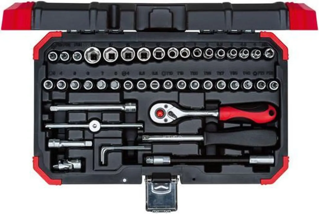 Gedore RED R49003046 Dopsleutelset 46-delig - 1/4"