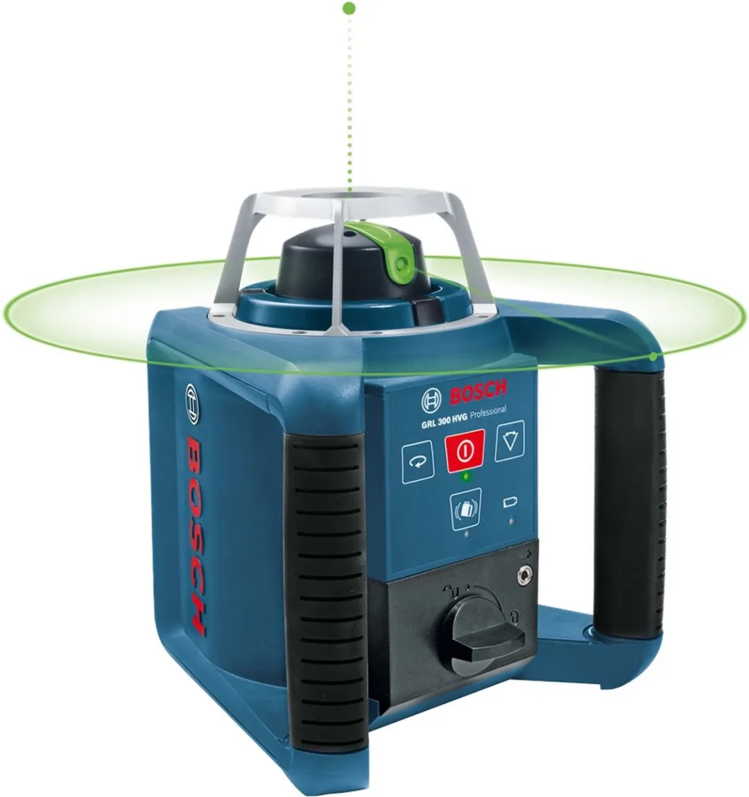 Bosch Professional GRL 300 HVG Rotatielaser - Blauw/ Groen