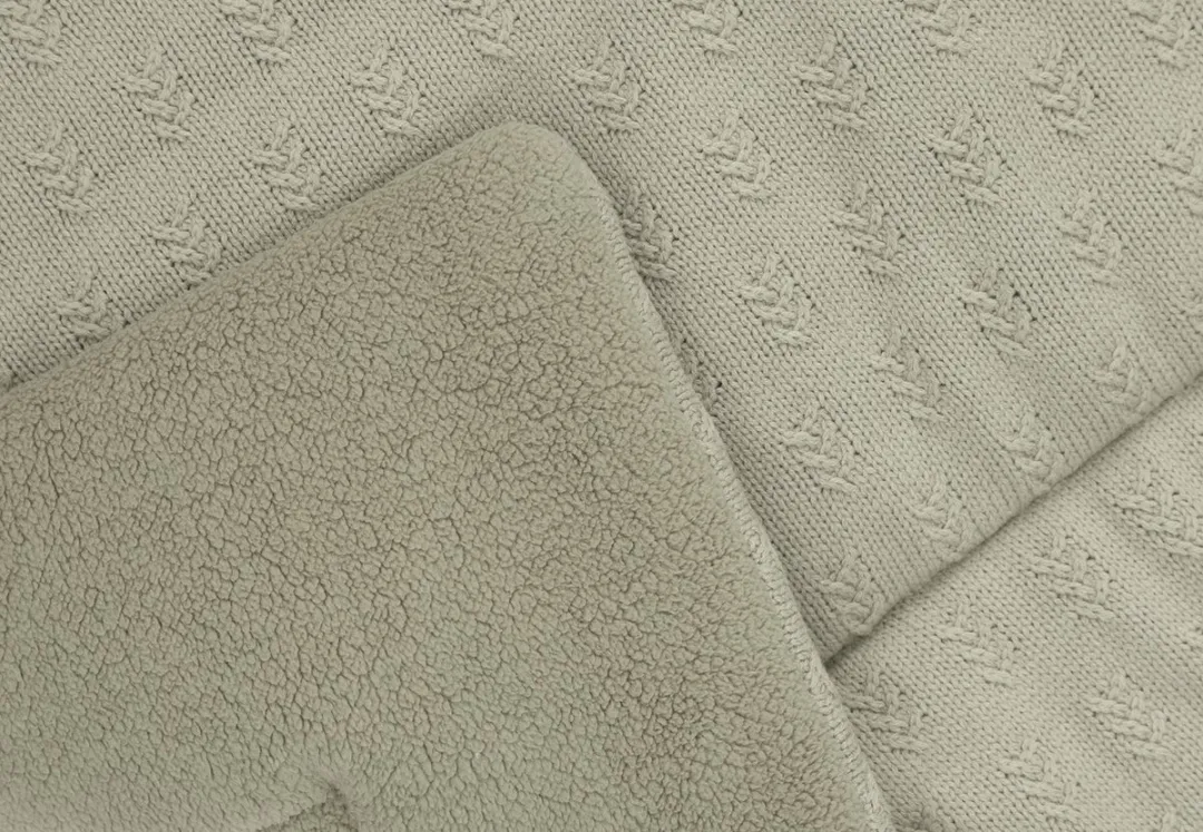 Jollein Boxkleed 75x95cm - Speelkleed Baby - Olive Green