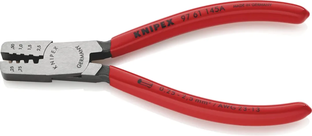 Knipex 9761145A Adereindhulstang 145mm - afbeelding 6 van 6