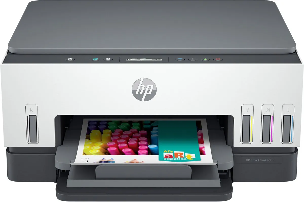HP Smart Tank 6005 - Draadloos - All-in-One Kleur Printer - 3 jaar inkt inbegrepen