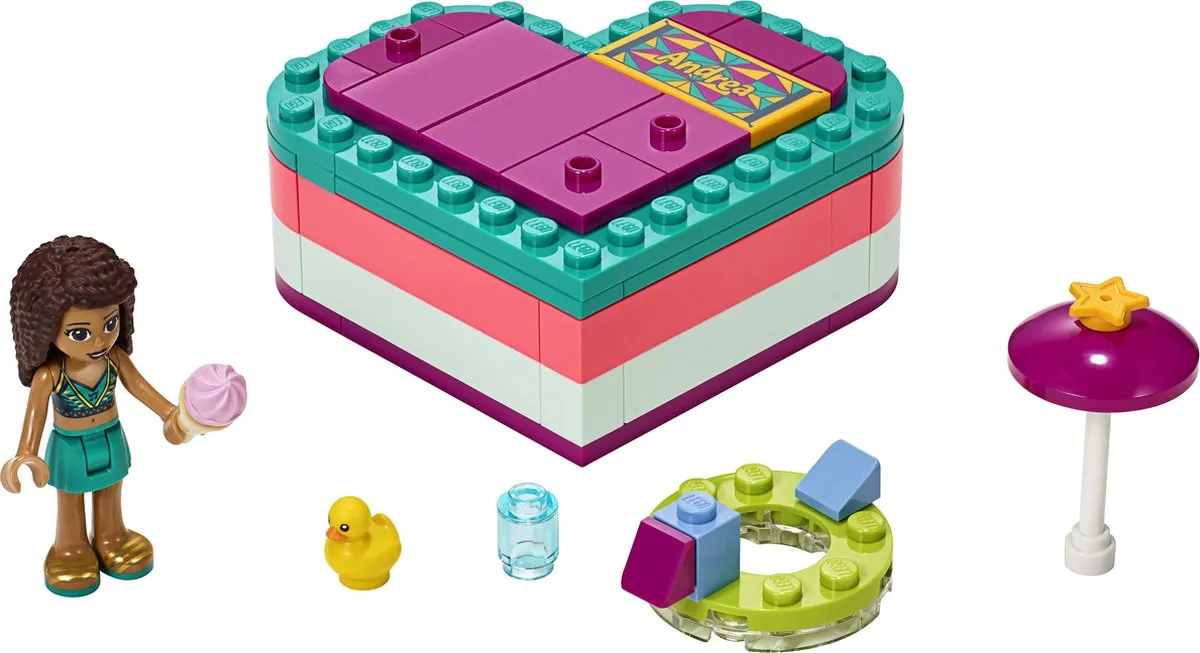 LEGO Friends Andrea Hartvormige Zomerdoos 41384 - 83 Stukken