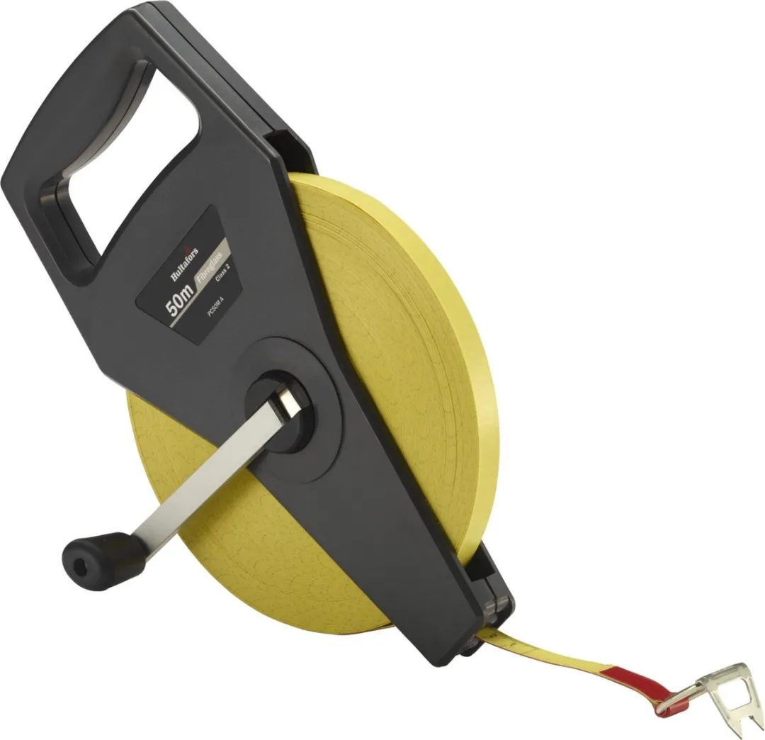 Hultafors PC50m A Landmetermaat Glasvezel 50m - Geel