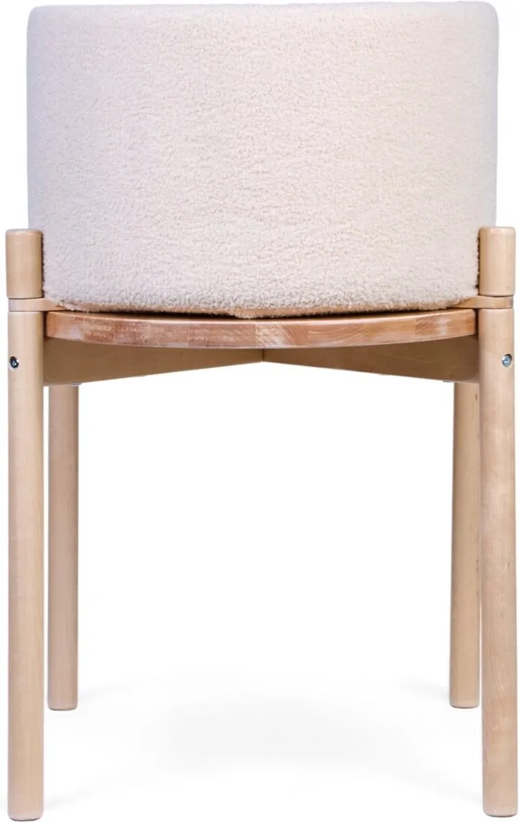 Childhome Teddy Wieg 2-in-1 - Ecru - 79x45x82cm