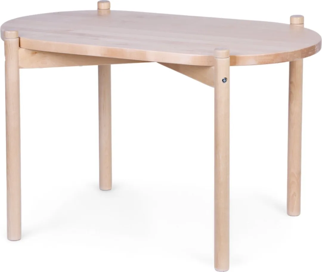 Childhome Teddy Wieg 2-in-1 - Ecru - 79x45x82cm