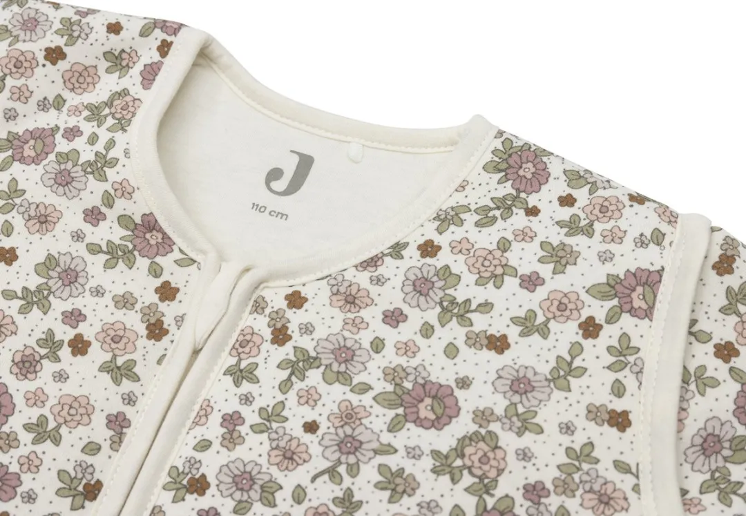 Jollein Baby Slaapzak Winter 110cm Retro Flowers - Met afritsbare mouw