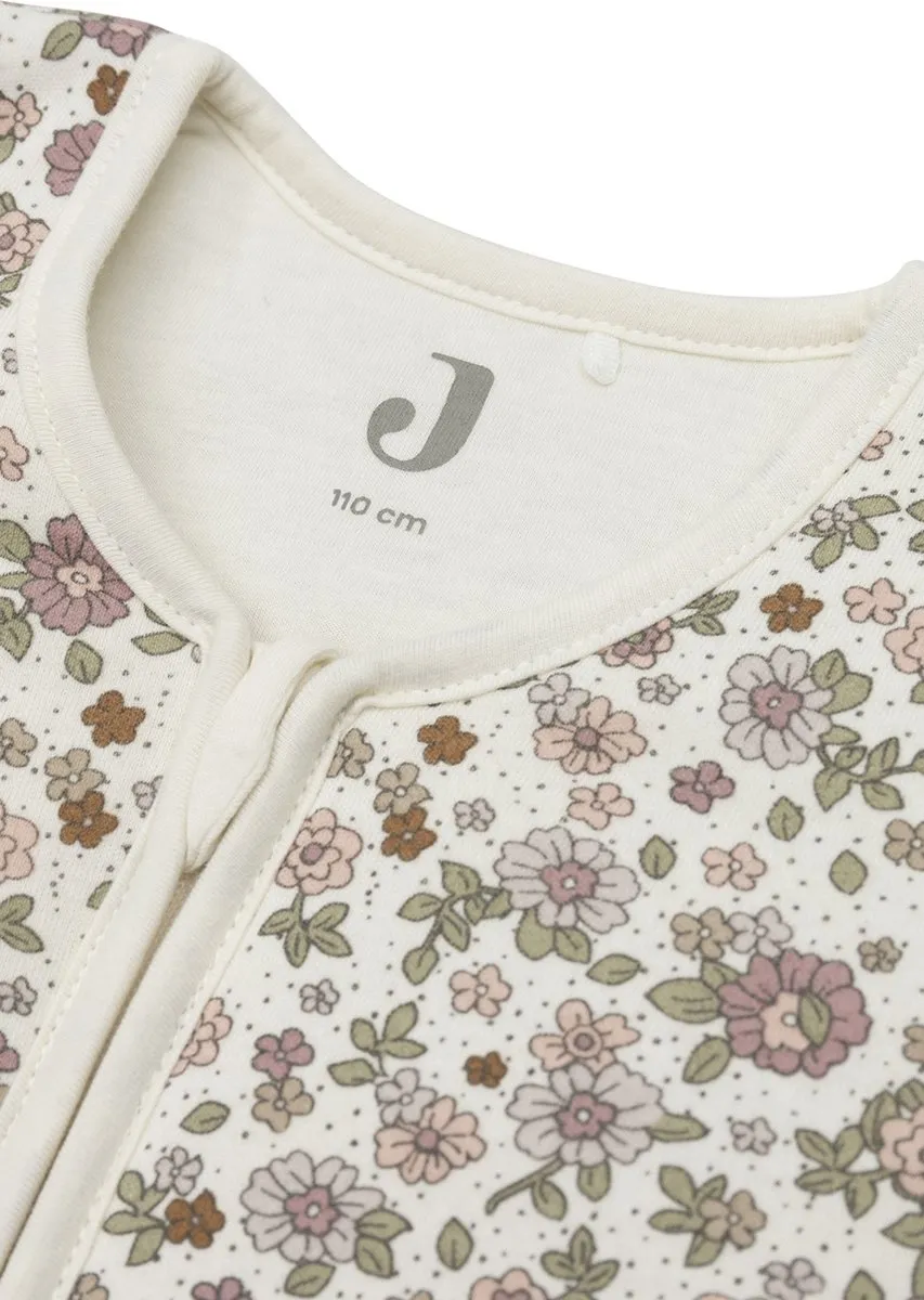 Jollein Baby Slaapzak Winter 110cm Retro Flowers - Met afritsbare mouw