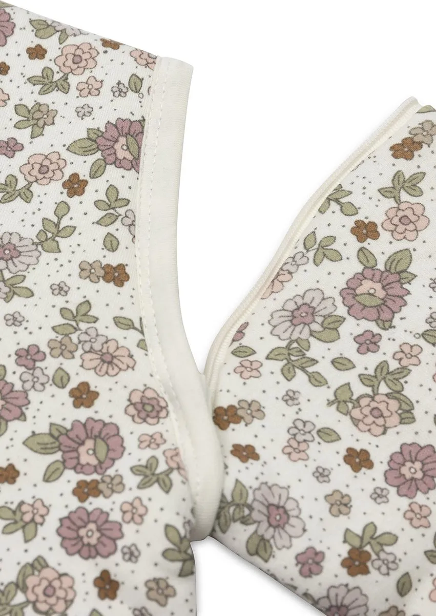 Jollein Baby Slaapzak Winter 110cm Retro Flowers - Met afritsbare mouw
