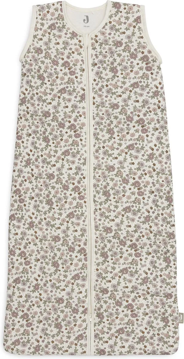 Jollein Baby Slaapzak Winter 110cm Retro Flowers - Met afritsbare mouw