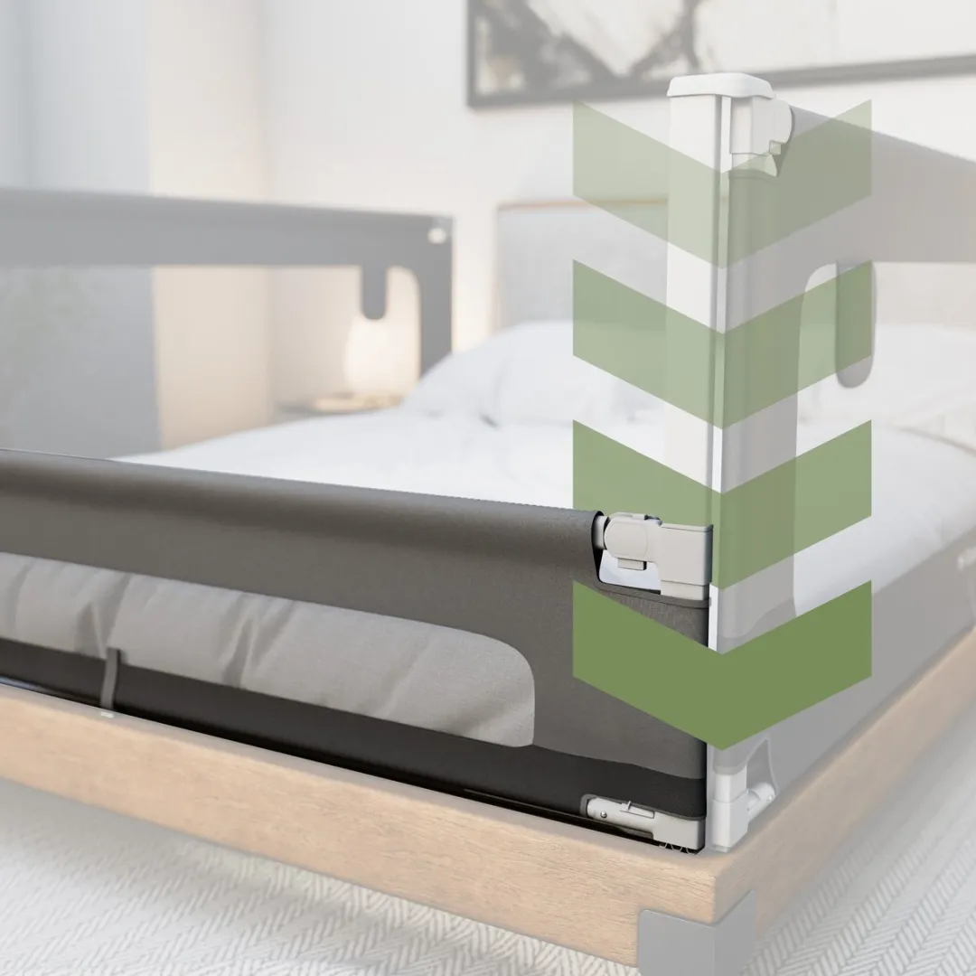 Tulano Cover 48 Baby Bedhekje 180cm - Grijs/Wit