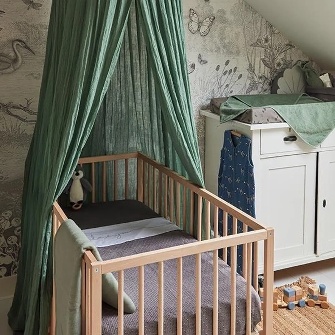 Jollein Klamboe Vintage Ash Green - 55cm