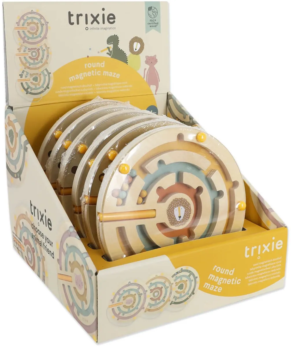 Trixie Houten Magnetisch Doolhof Speelgoed
