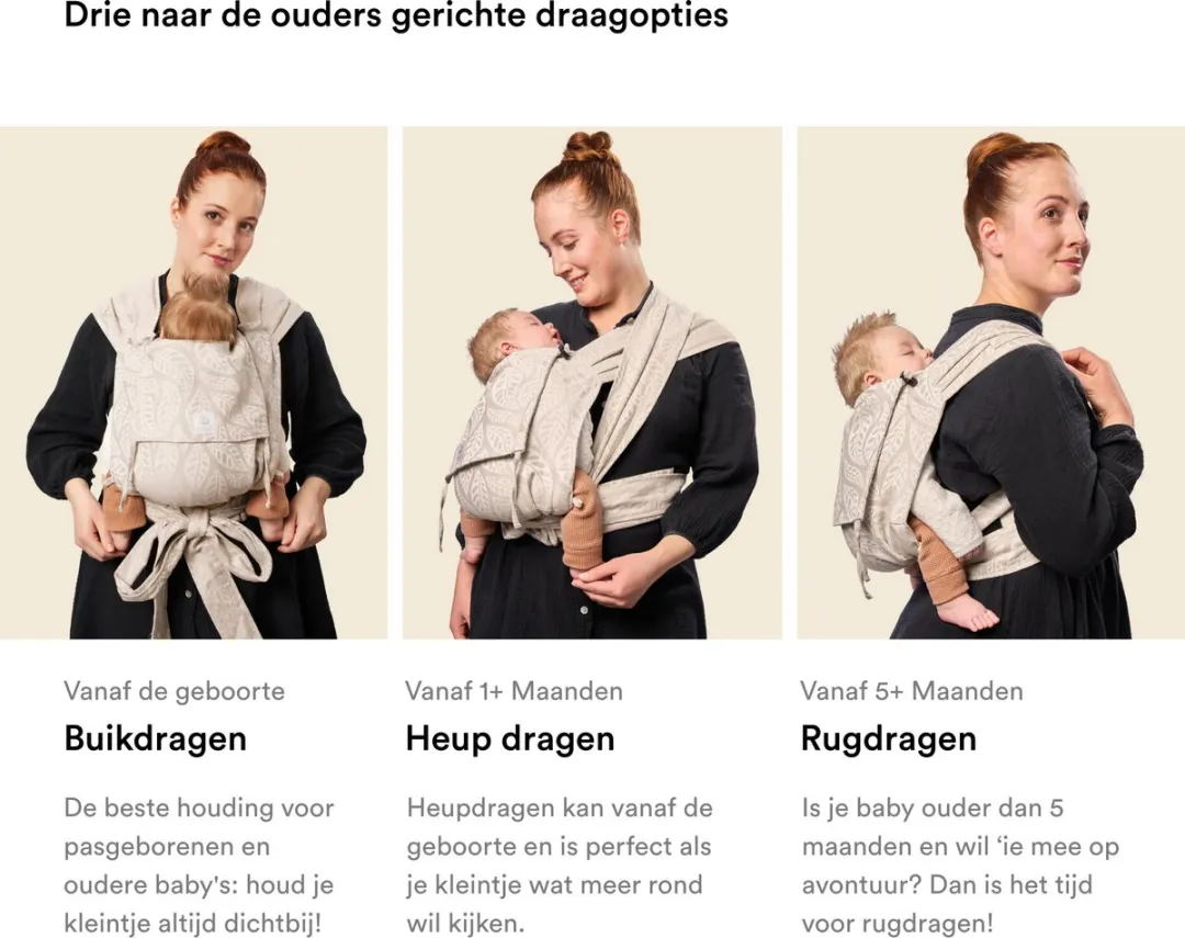 Stokke Limas Draagzak - Zwart