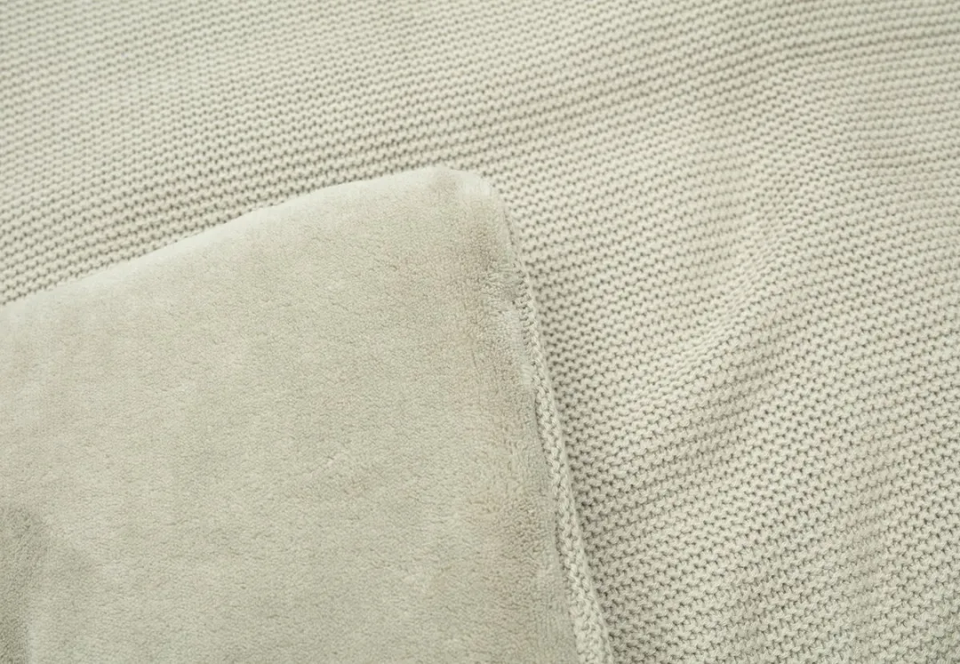 Jollein Boxkleed 75x95cm - Basic Knit - Olive Green
