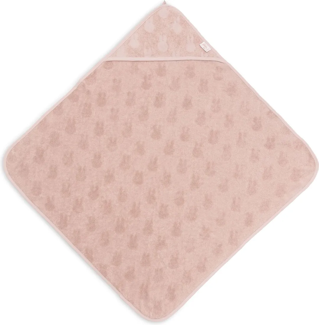 Jollein x Nijntje Badcape Badstof 75x75cm Wild Rose