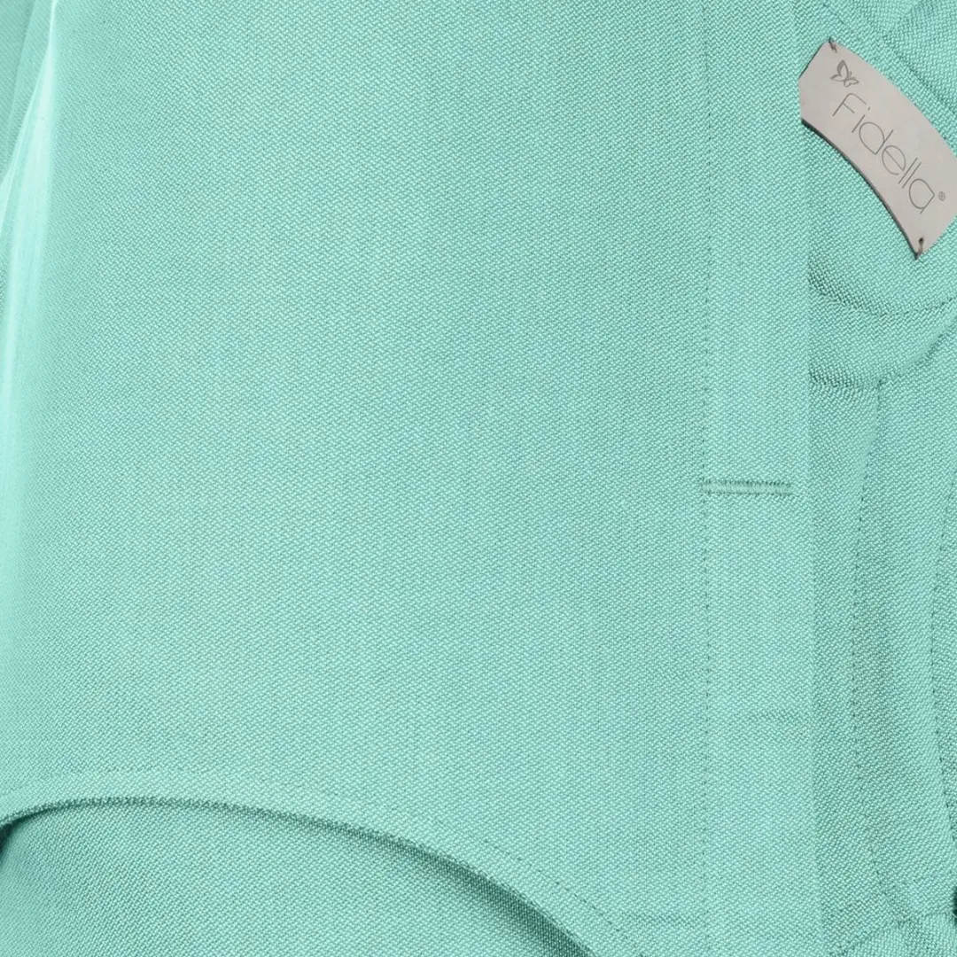 Fidella Fly Tai - Mei Tai Ergonomische Draagzak - combinatie draagzak - Chevron - mint - voor peuters