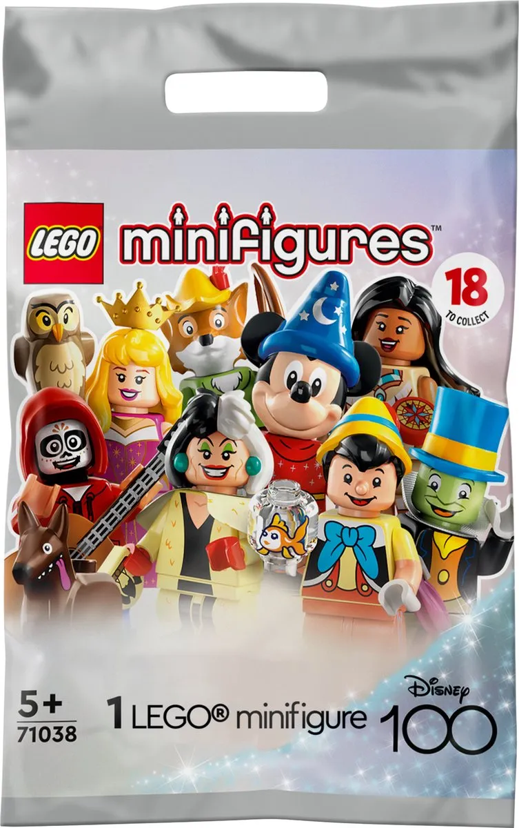 LEGO 71038 Disney Minifiguren Verrassingszakje