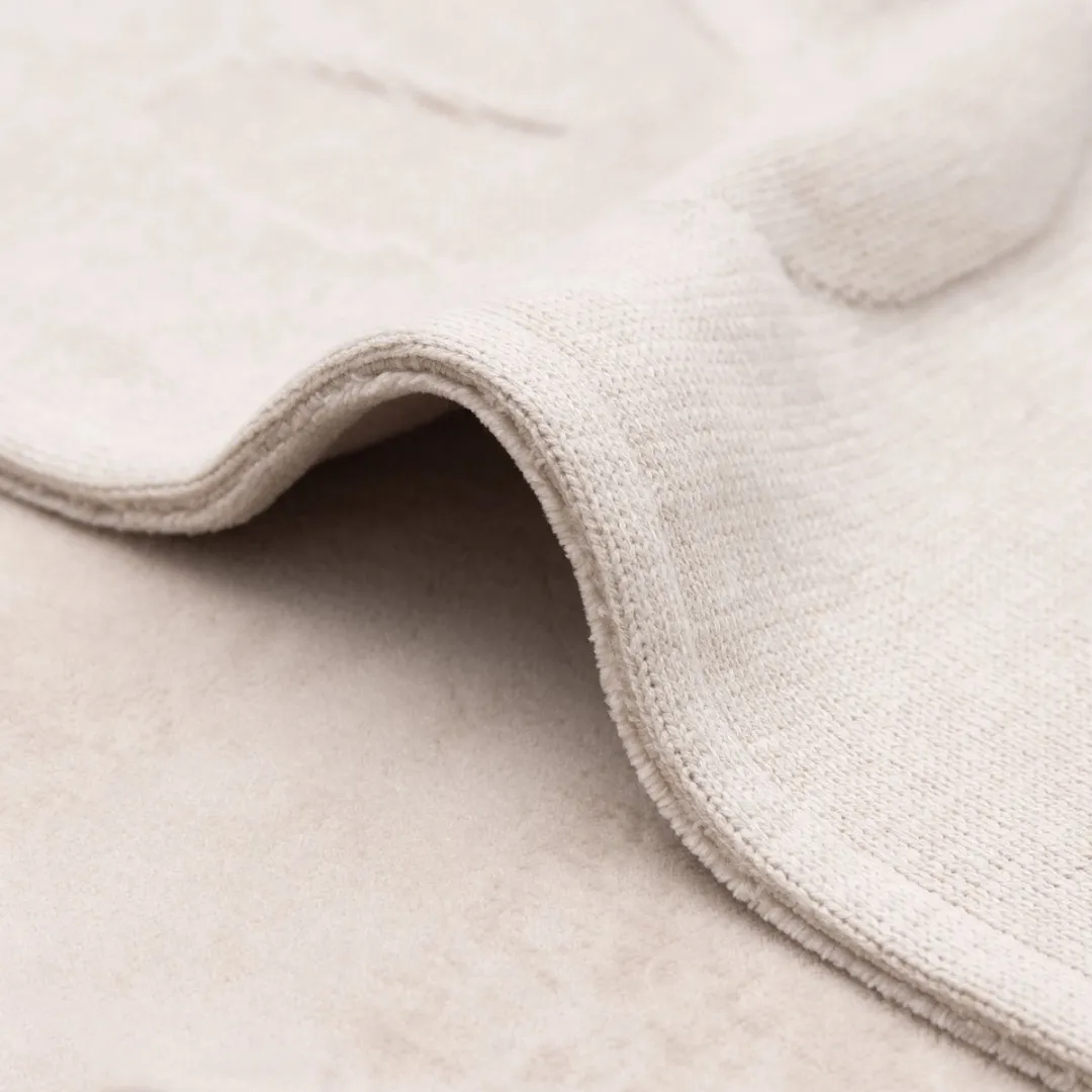 Jollein x Nijntje Wiegdeken Miffy 75x100cm - Nougat/Coral Fleece