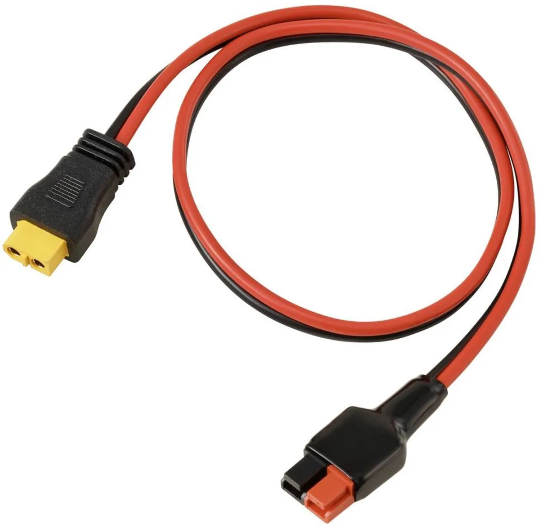 Tru Components XT60 Accuaansluiting TC-13619312 - 0,5m - Zwart/Rood