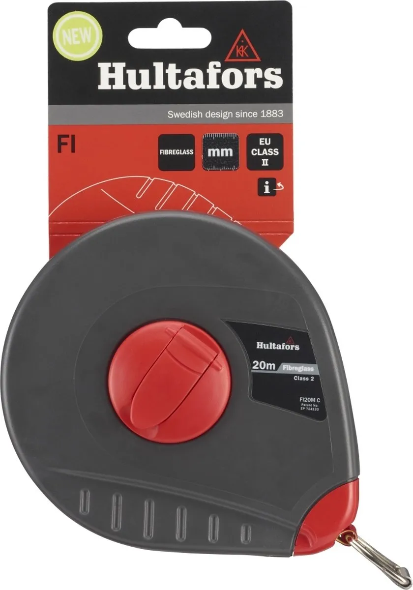 Hultafors Rolbandmaat FI 20 Type C 20m - afbeelding 4 van 5