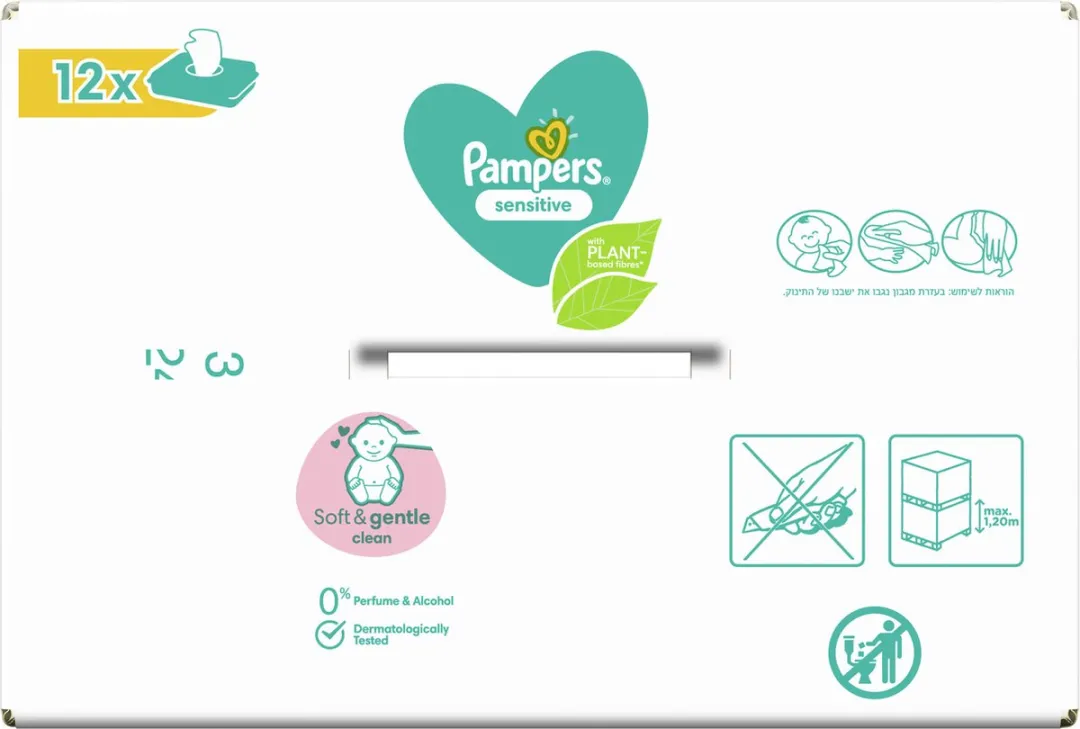 Pampers Sensitive Billendoekjes 1248 Stuks