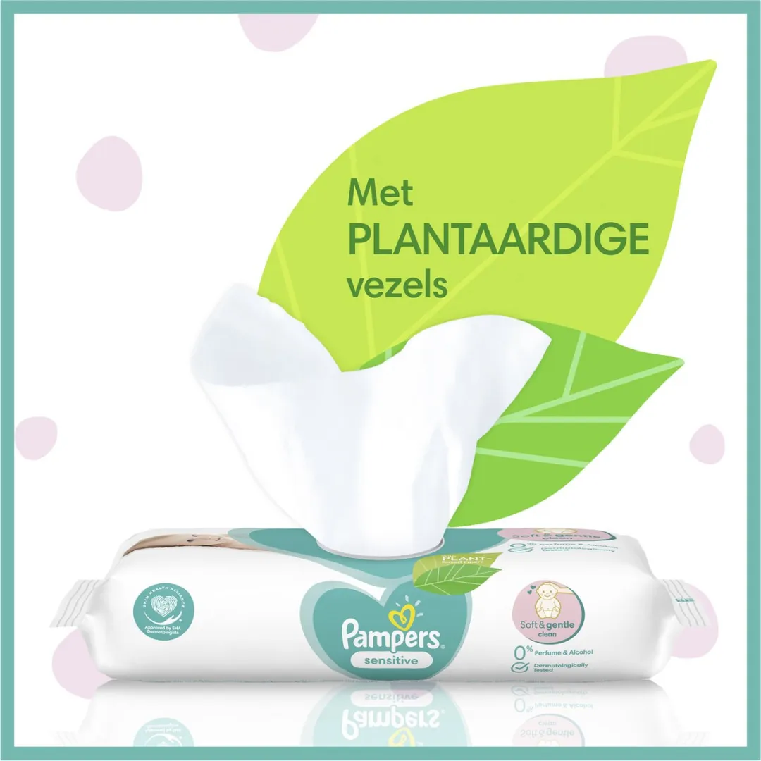 Pampers Sensitive Billendoekjes 1248 Stuks