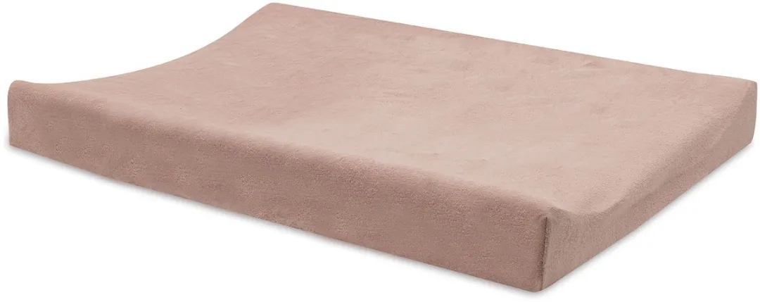 Jollein Aankleedkussenhoes Badstof 50x70cm - Wild Rose/Ivory - 2 Stuks
