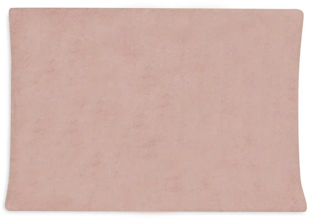 Jollein Aankleedkussenhoes Badstof 50x70cm - Wild Rose/Ivory - 2 Stuks