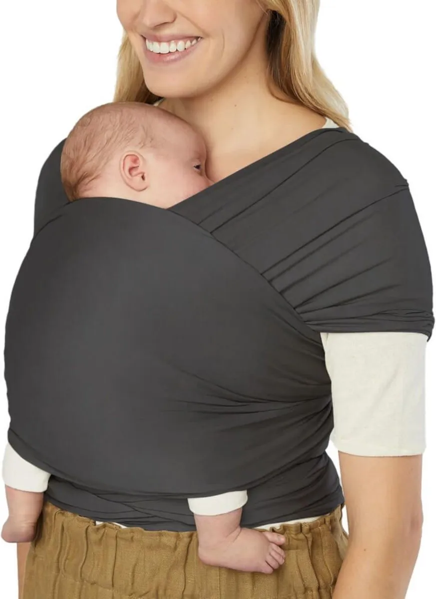 Ergobaby Aura Draagdoek - Soft Knit - Blauw